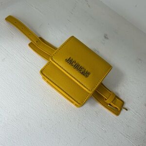 Jacquems Mustard Yellow Belt Bag